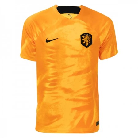 Billiga Fotbollströjor Nederländerna Hemma tröja WM 2022 Kortärmad
